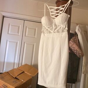 Cream colored sexy dress